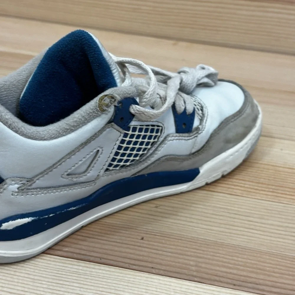 Nike Air Jordan 4 Boys' military blue US 1 Y